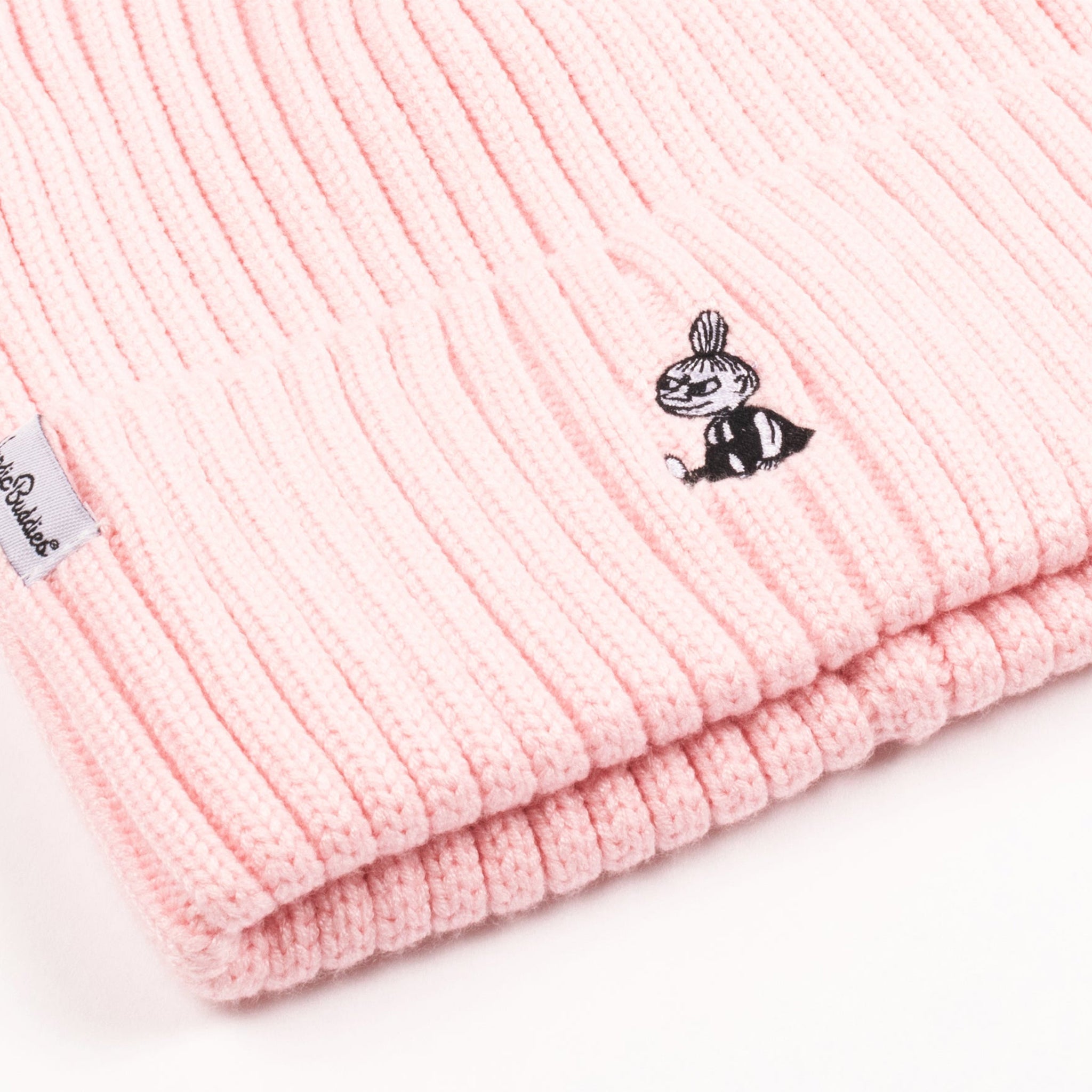 NordicBuddies 刺繍ビーニー リトルミイ ピンク - MOOMIN SHOP
