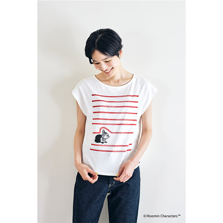 PeopleTree フレンチスリーブTシャツ（リトルミイ/L）40 - MOOMIN SHOP