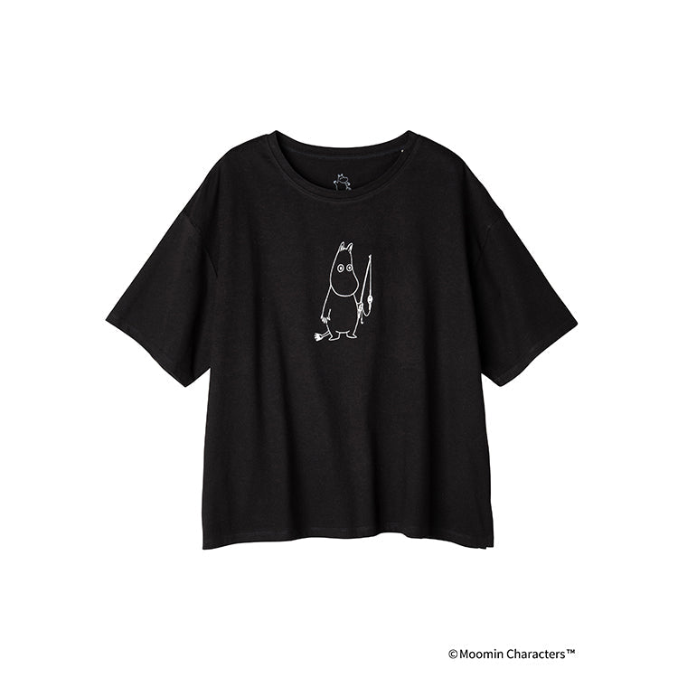 PeopleTree ビッグTシャツ（ムーミン/ブラック）59 - MOOMIN SHOP